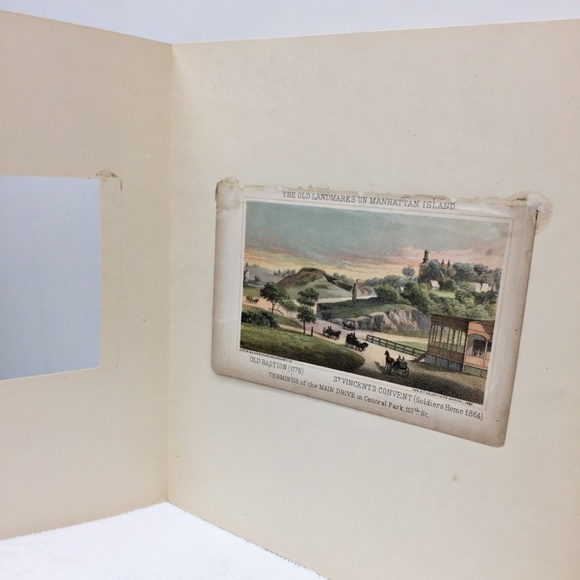 Antique Major Knapp Lithograph St Vincent Convent - Picture 3 of 8